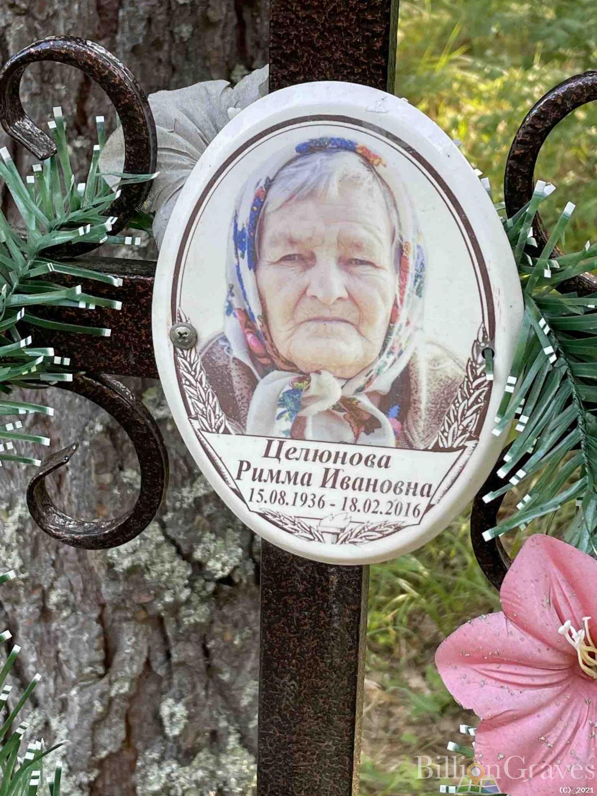 Целюнова Римма Ивановна