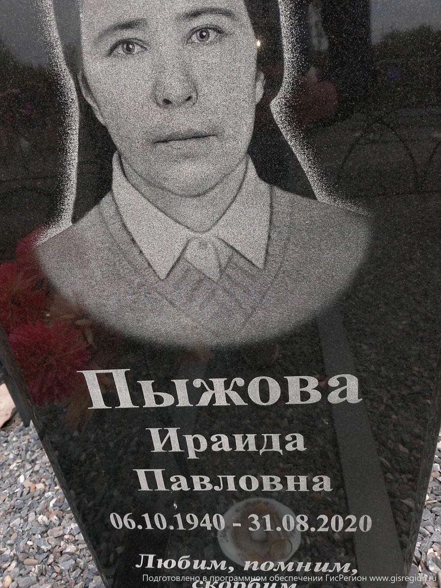 Пыжова Ираида Павловна