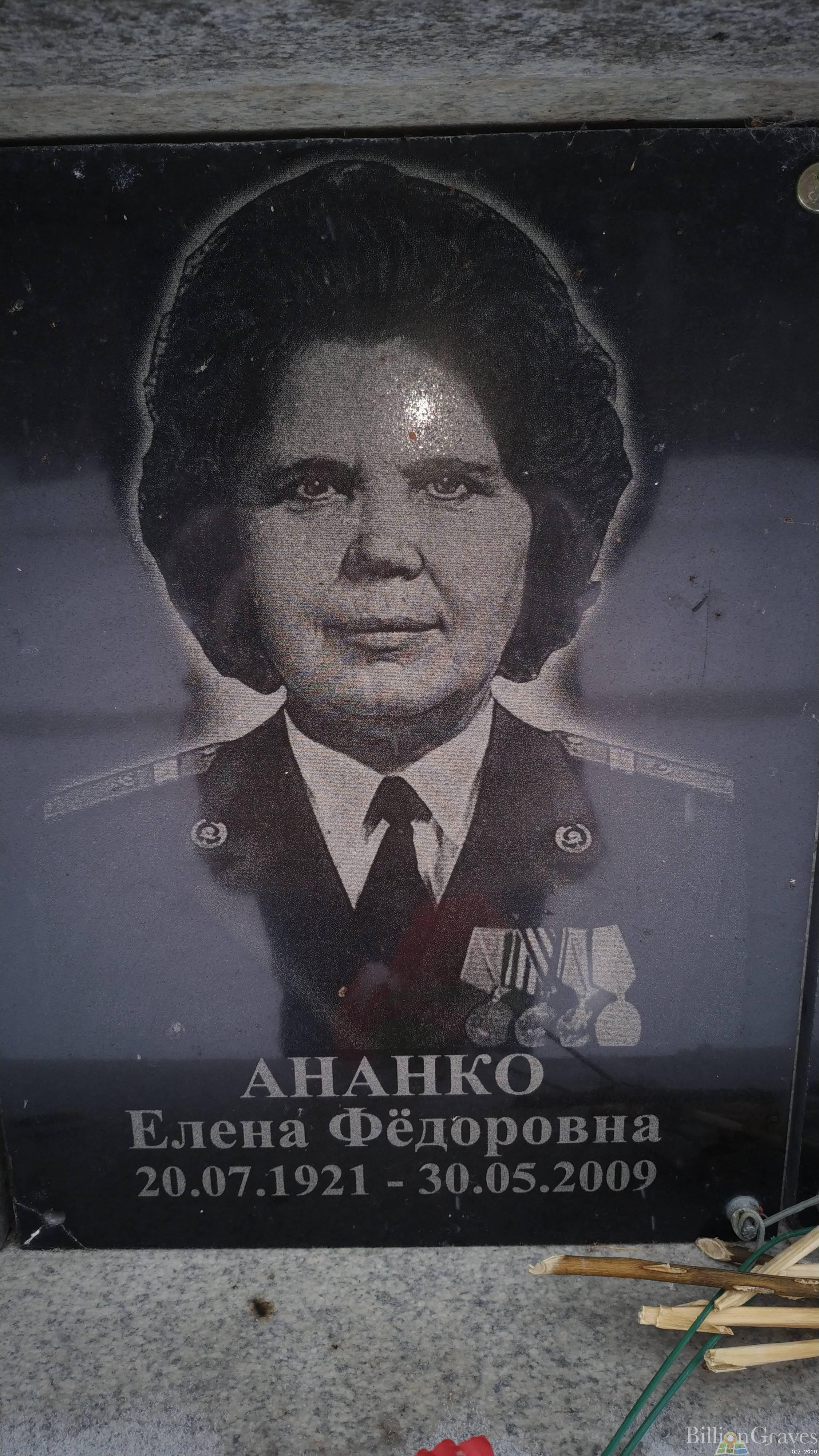 Ананко Елена Фёдоровна