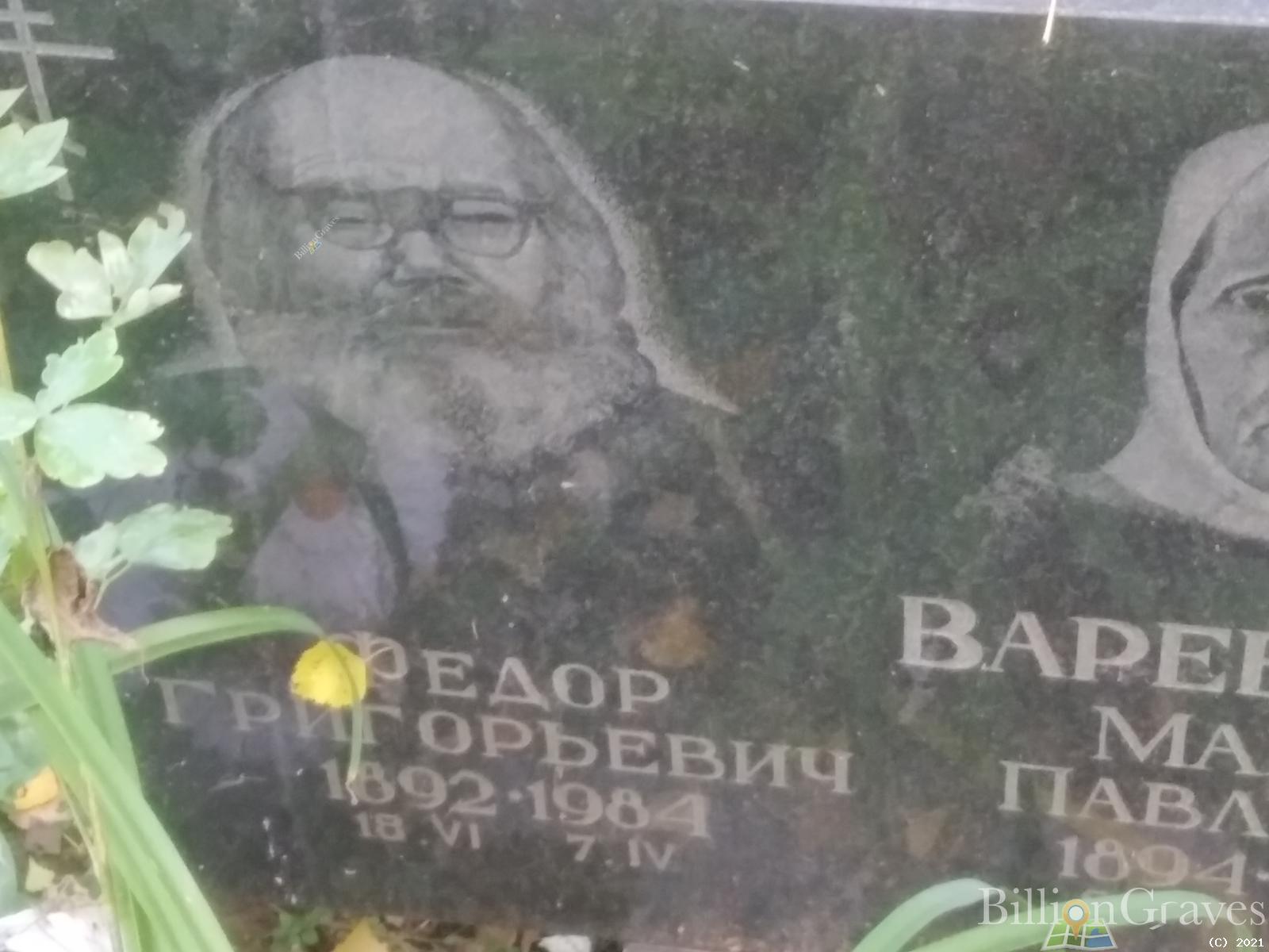 Варевцев Фёдор Григорьевич