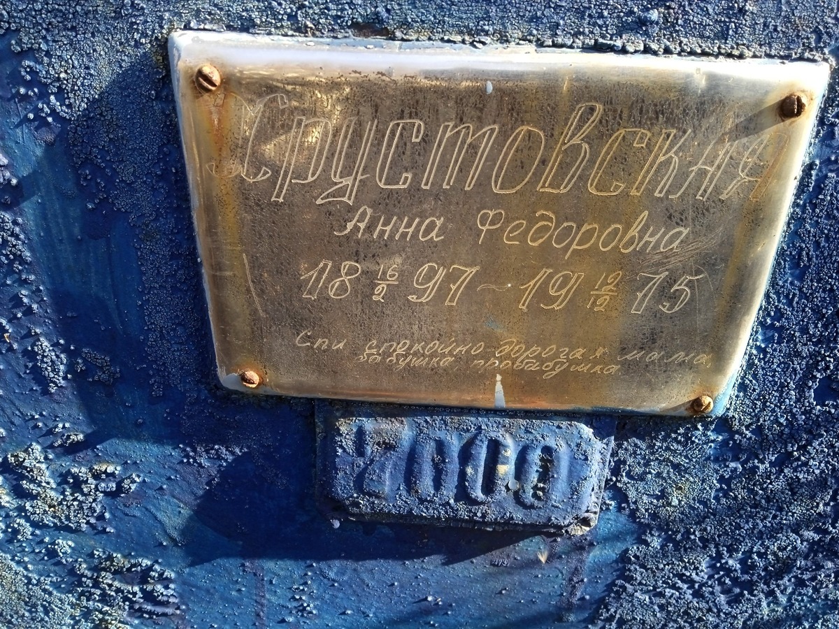 Хрустовская Анна Федоровна