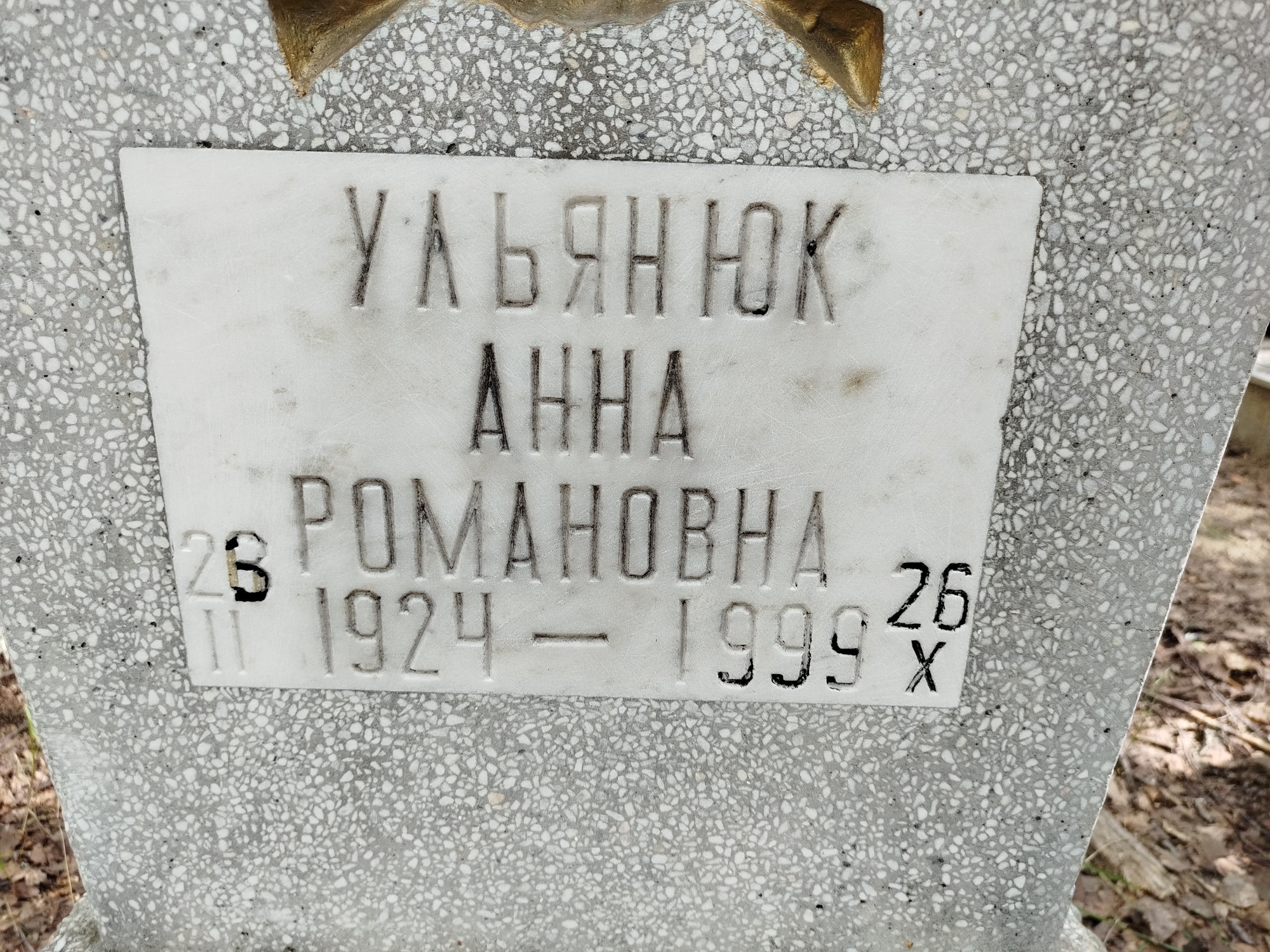 Ульянюк Анна Романовна