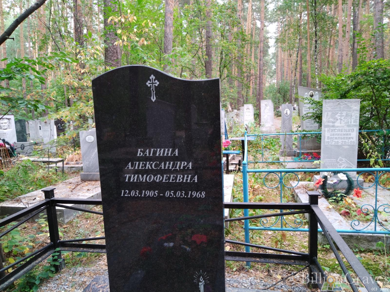 Багина Александра Тимофеевна