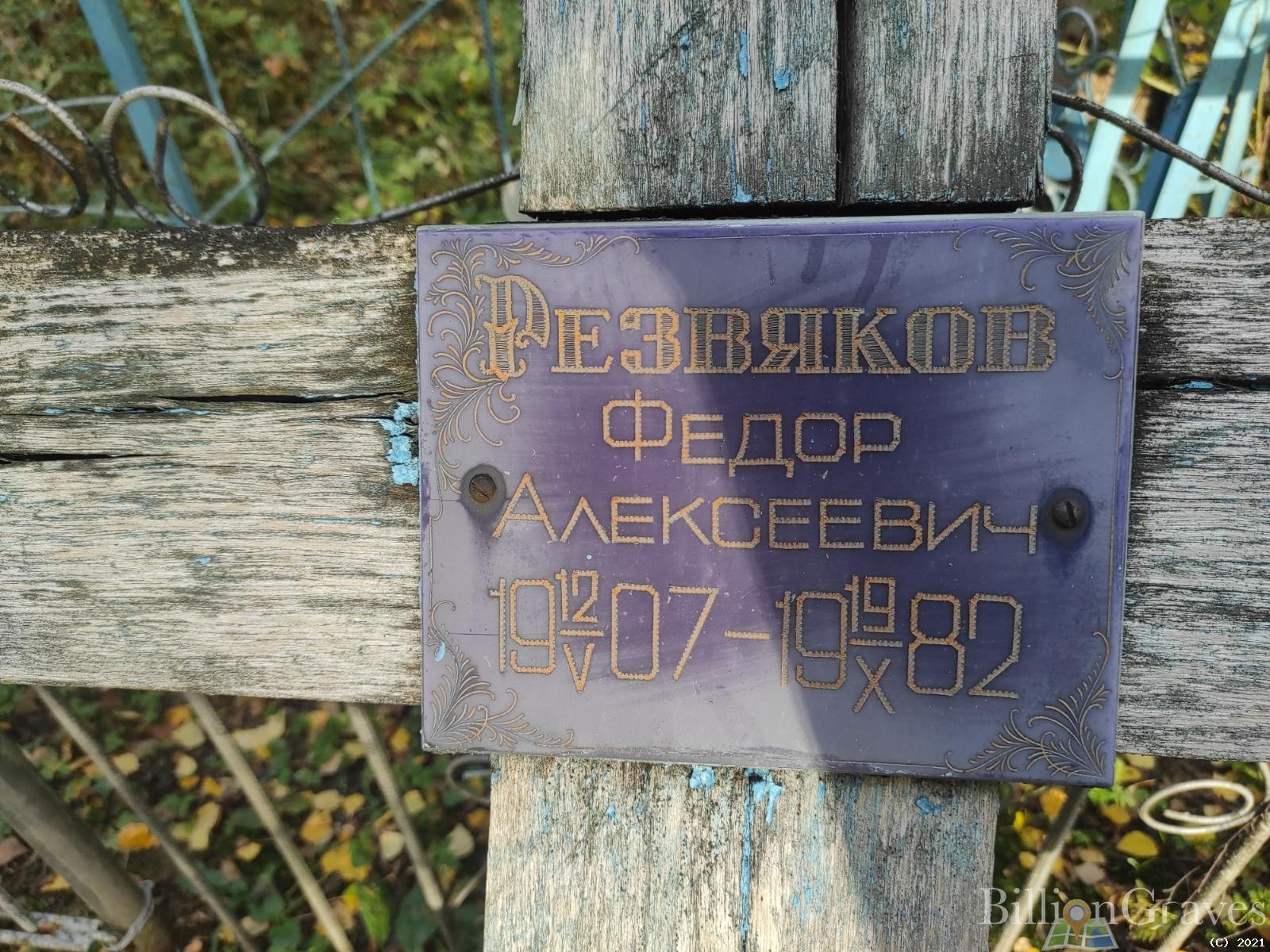Резвяков Федор Алексеевич