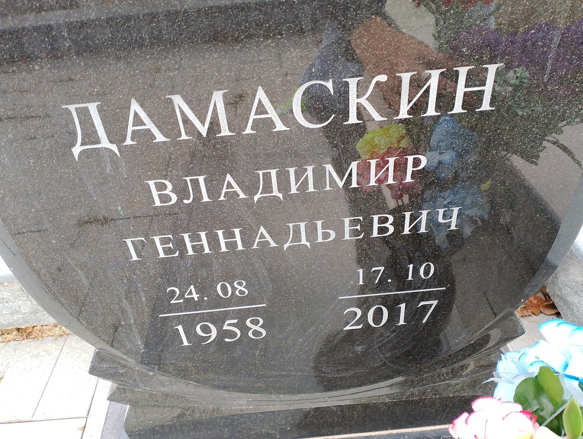 Дамаскин Владимир Геннадьевич