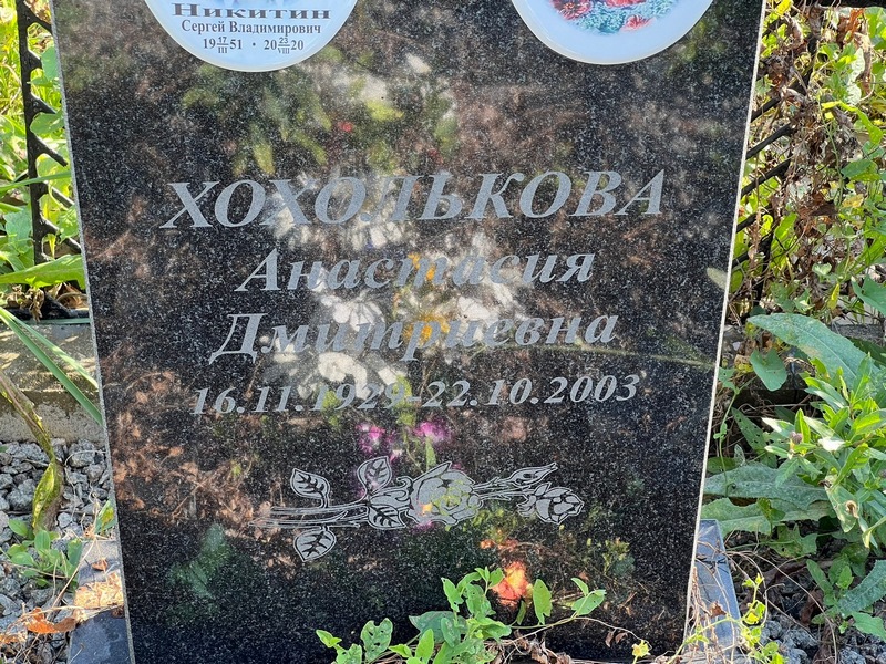 Хохолькова Анастасия Дмитриевна