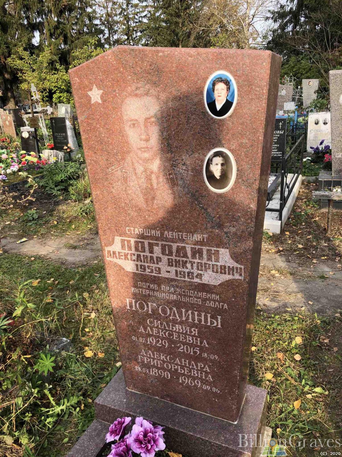 Погодина Александра Григорьевна