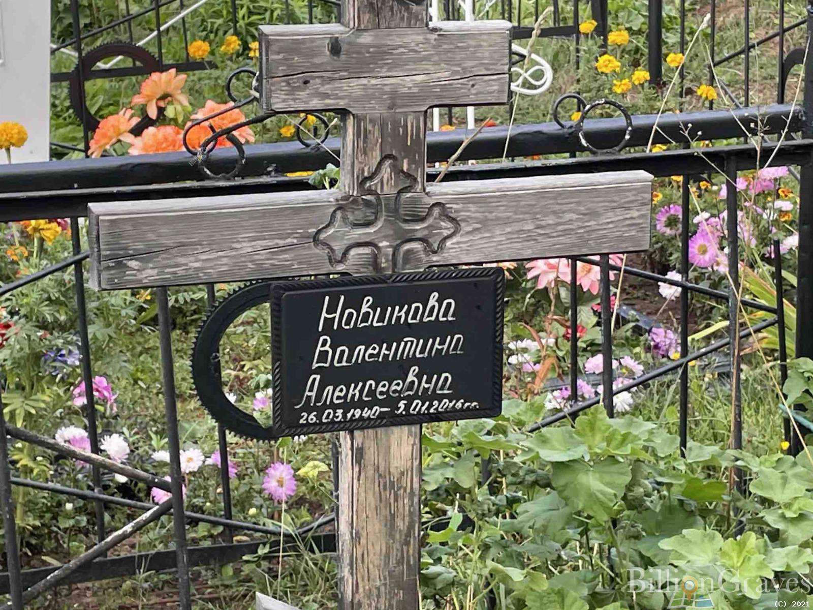 Новикова Валентина Алексеевна