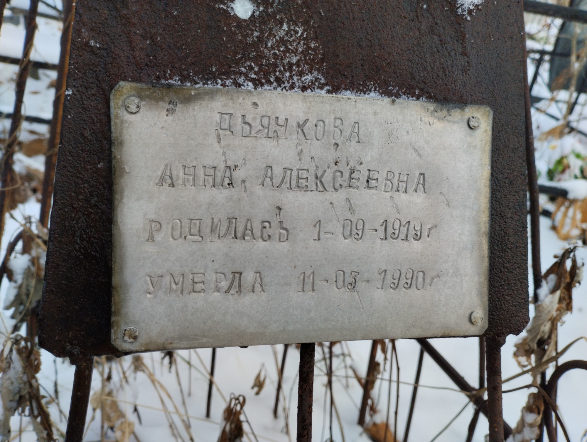 Дьячкова Анна Алексеевна