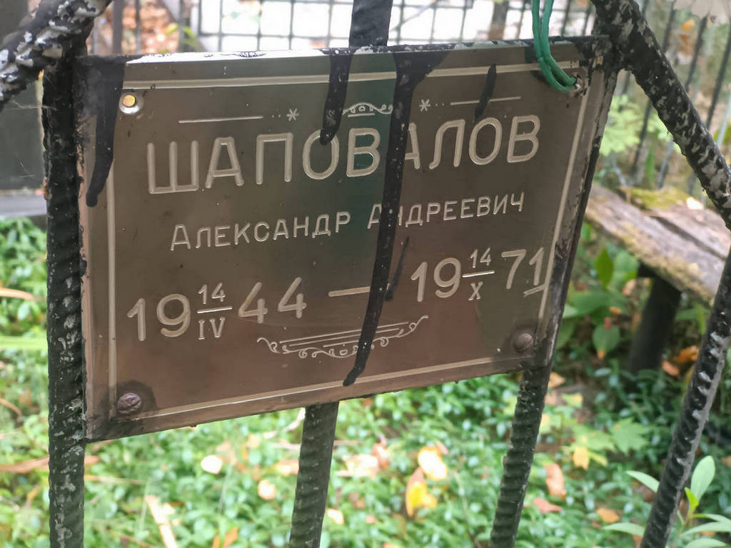 Шаповалов Александр Андреевич