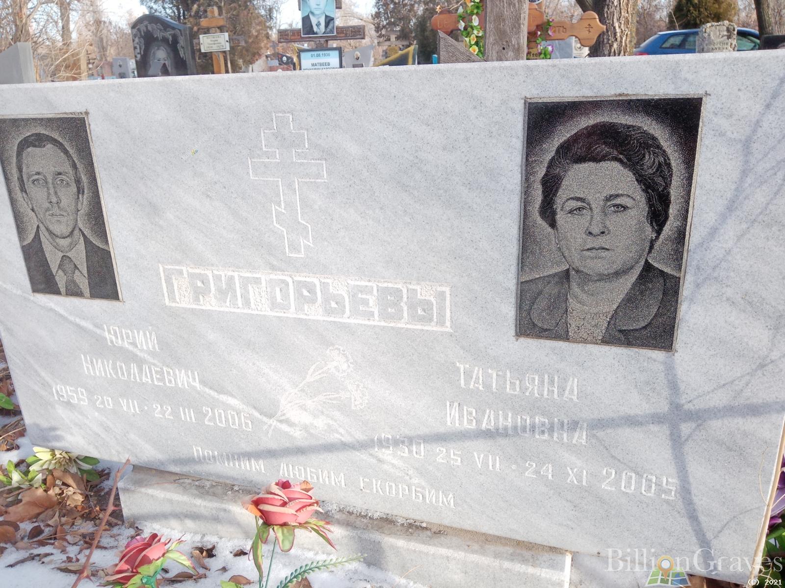 Григорьева Татьяна Ивановна