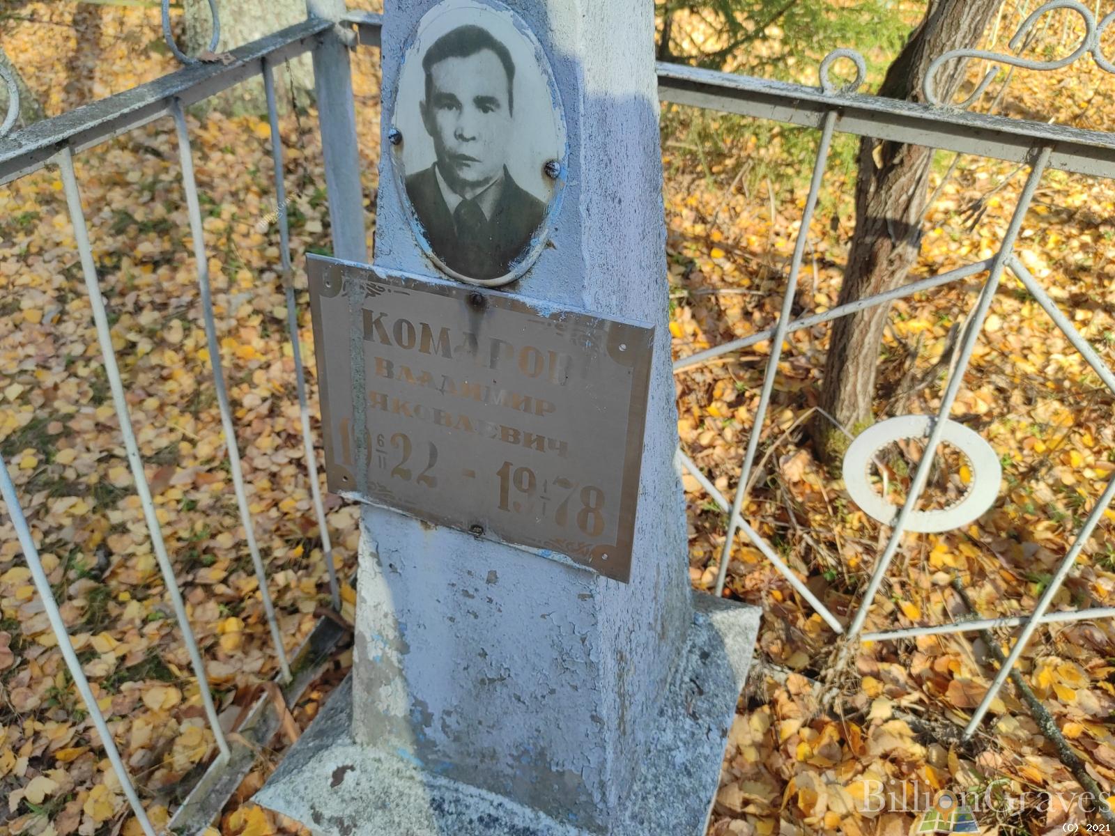 Комаров Владимир Яковлевич