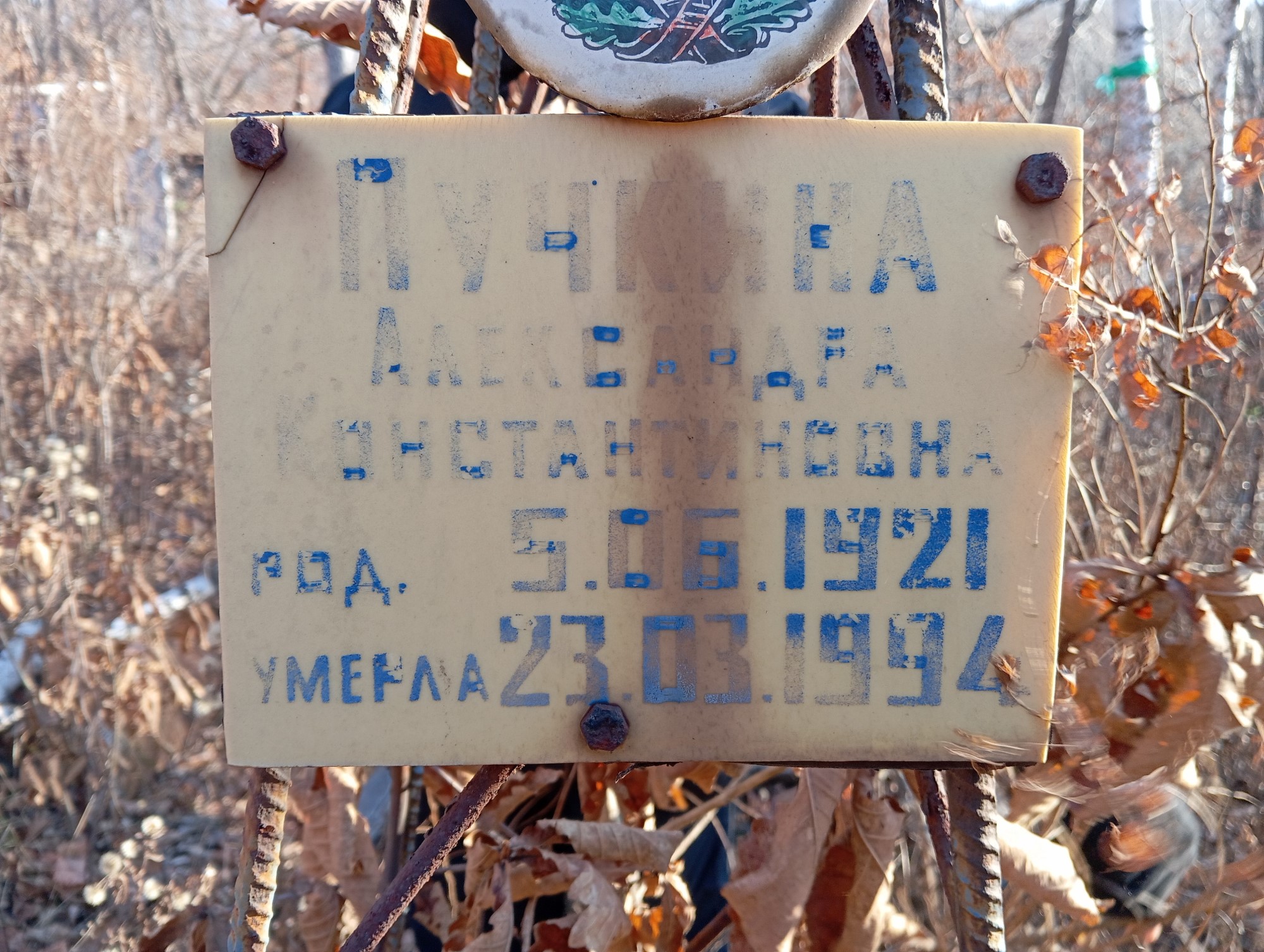 Пучкина Александра Константиновна