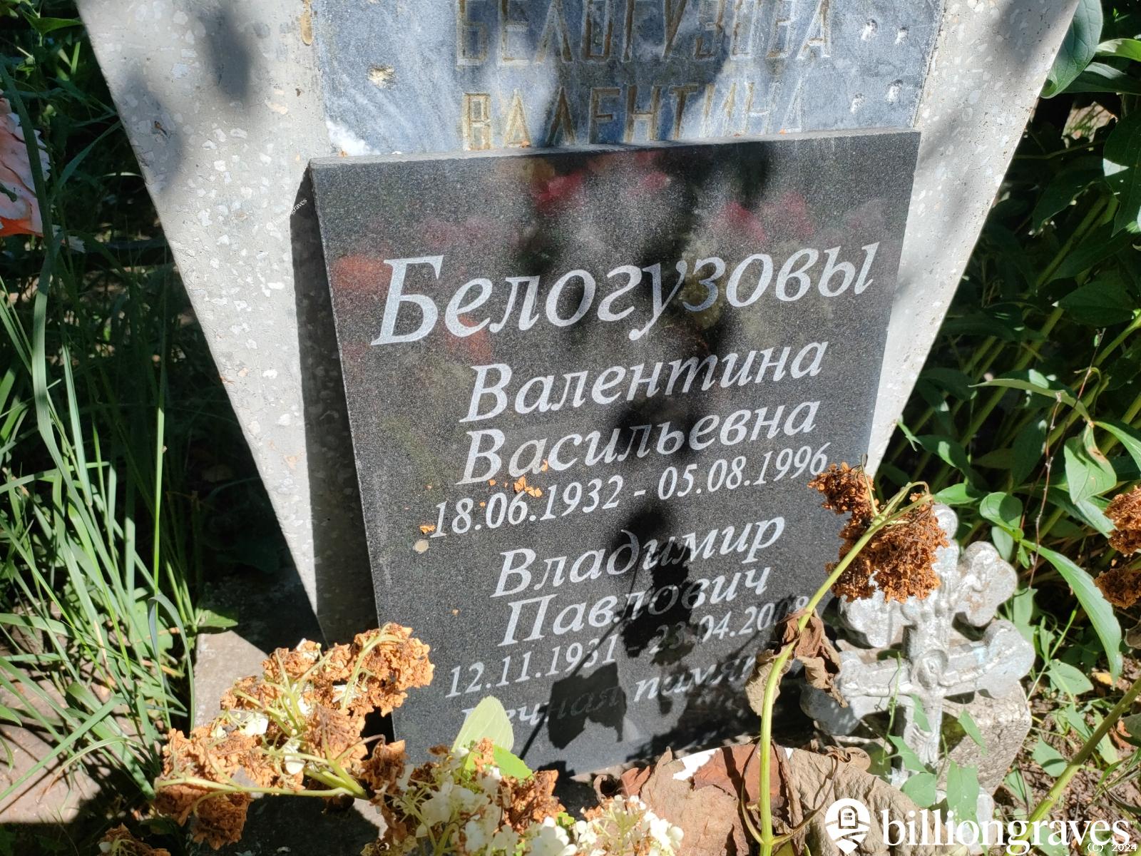 Белогузова Валентина Васильевна