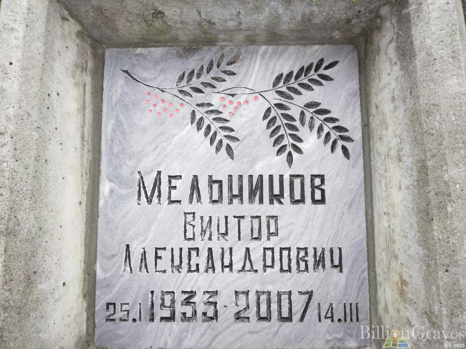 Мельников Виктор Александрович