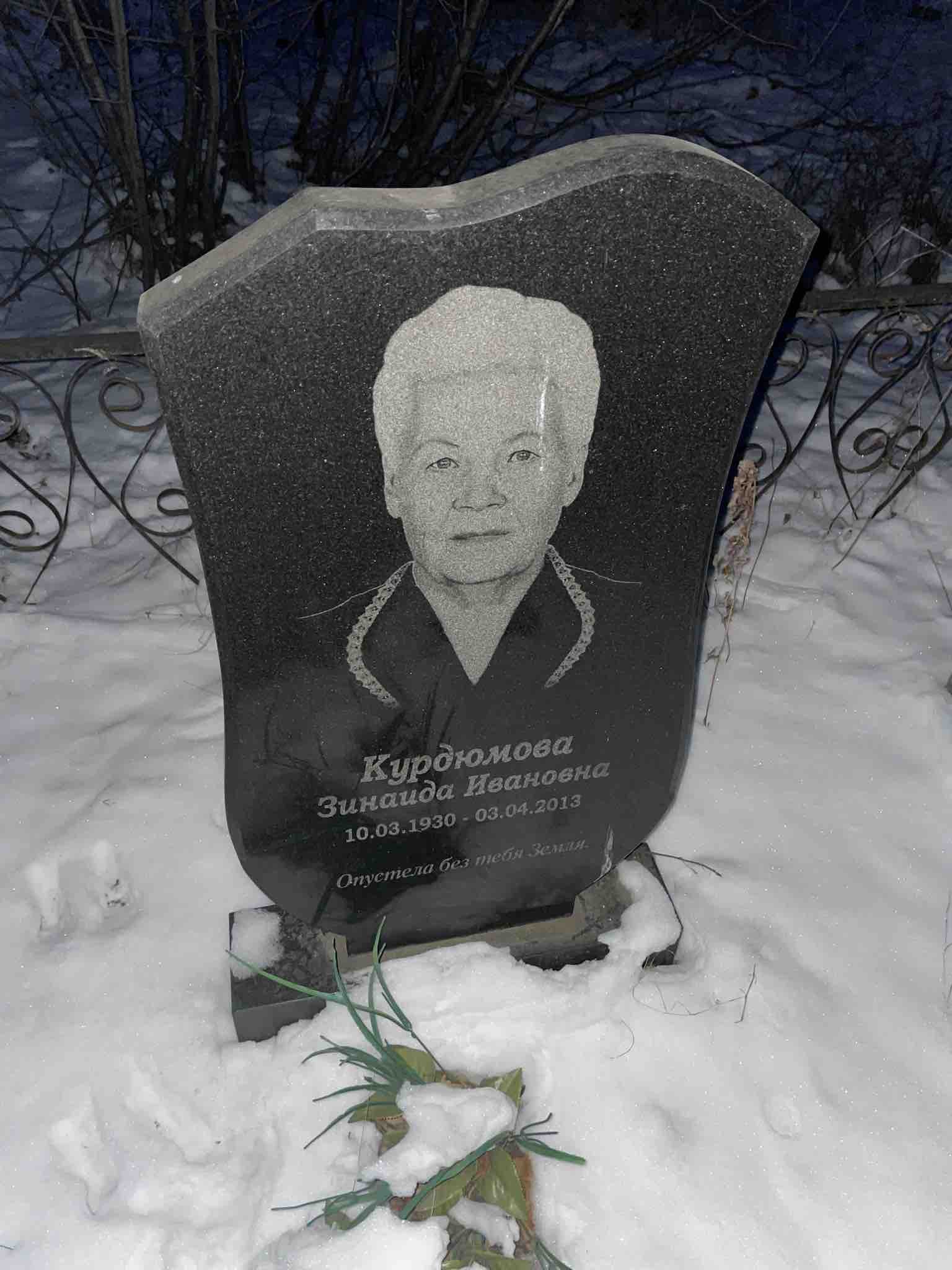 Курдюмова Зинаида Ивановна
