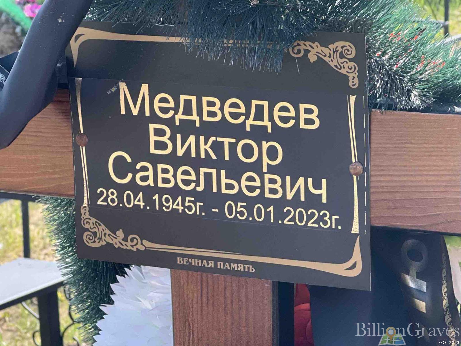 Медведев Виктор Савельевич