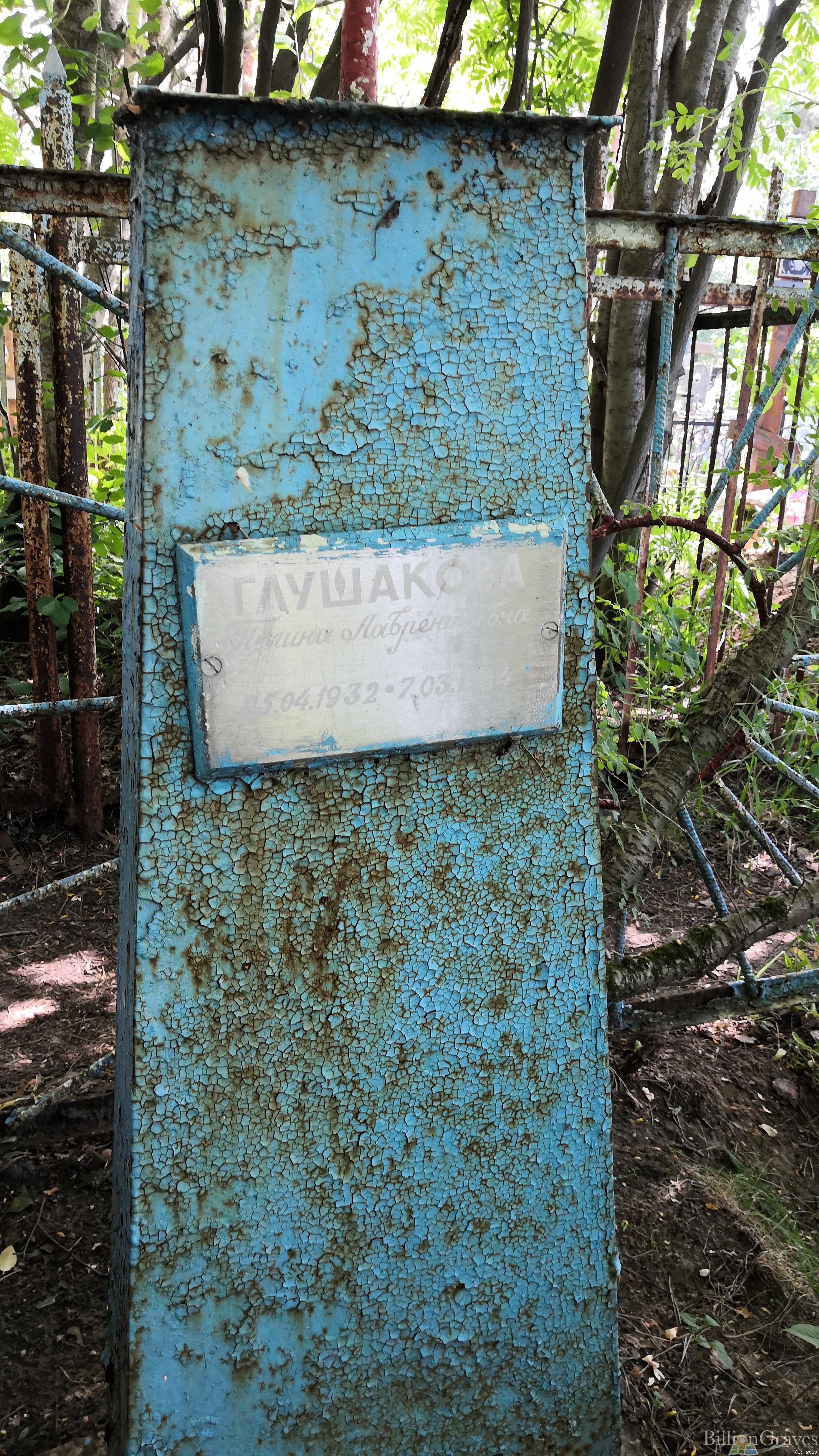 Глушакова Полина Лавретьевна