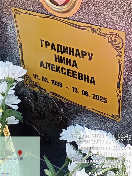 Градинару Нина Алексеевна