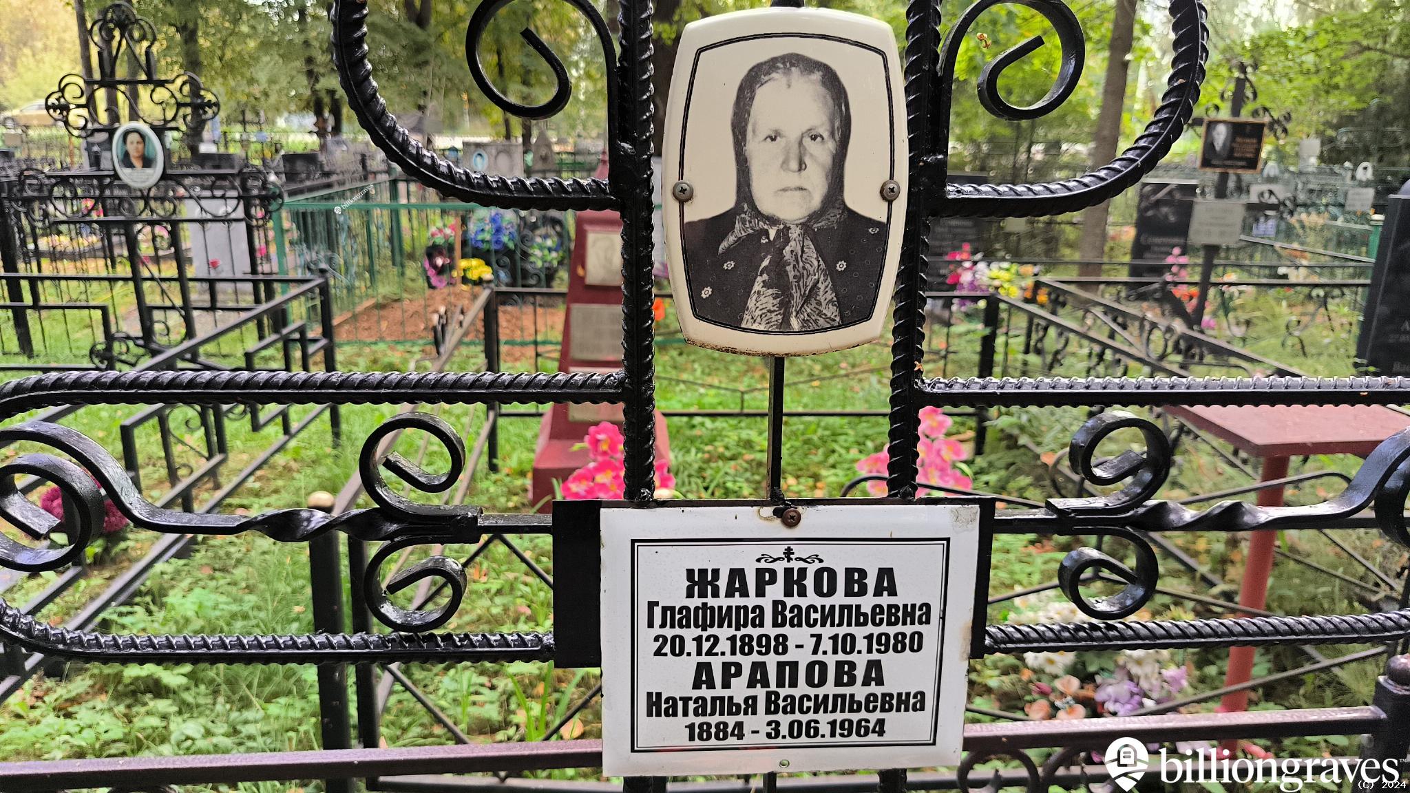 Жаркова Глафира Васильевна