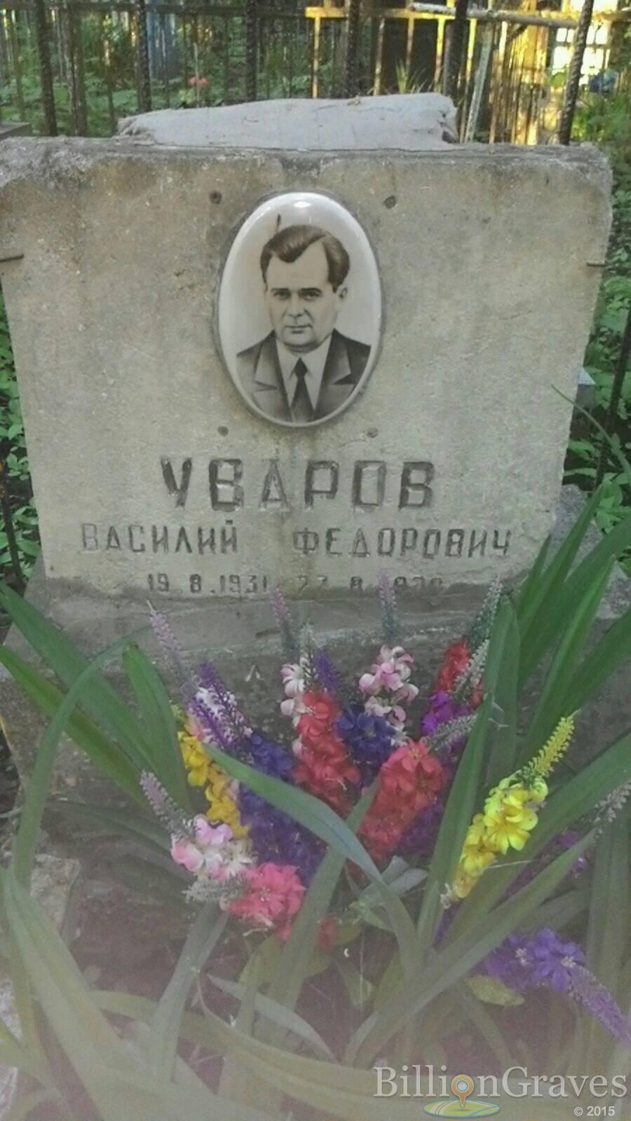 Уваров Василий Федорович