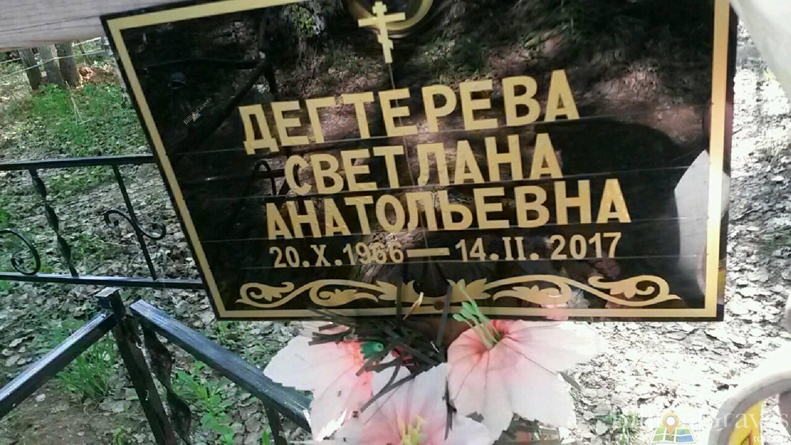 Дегтерева Светлана Анатольевна