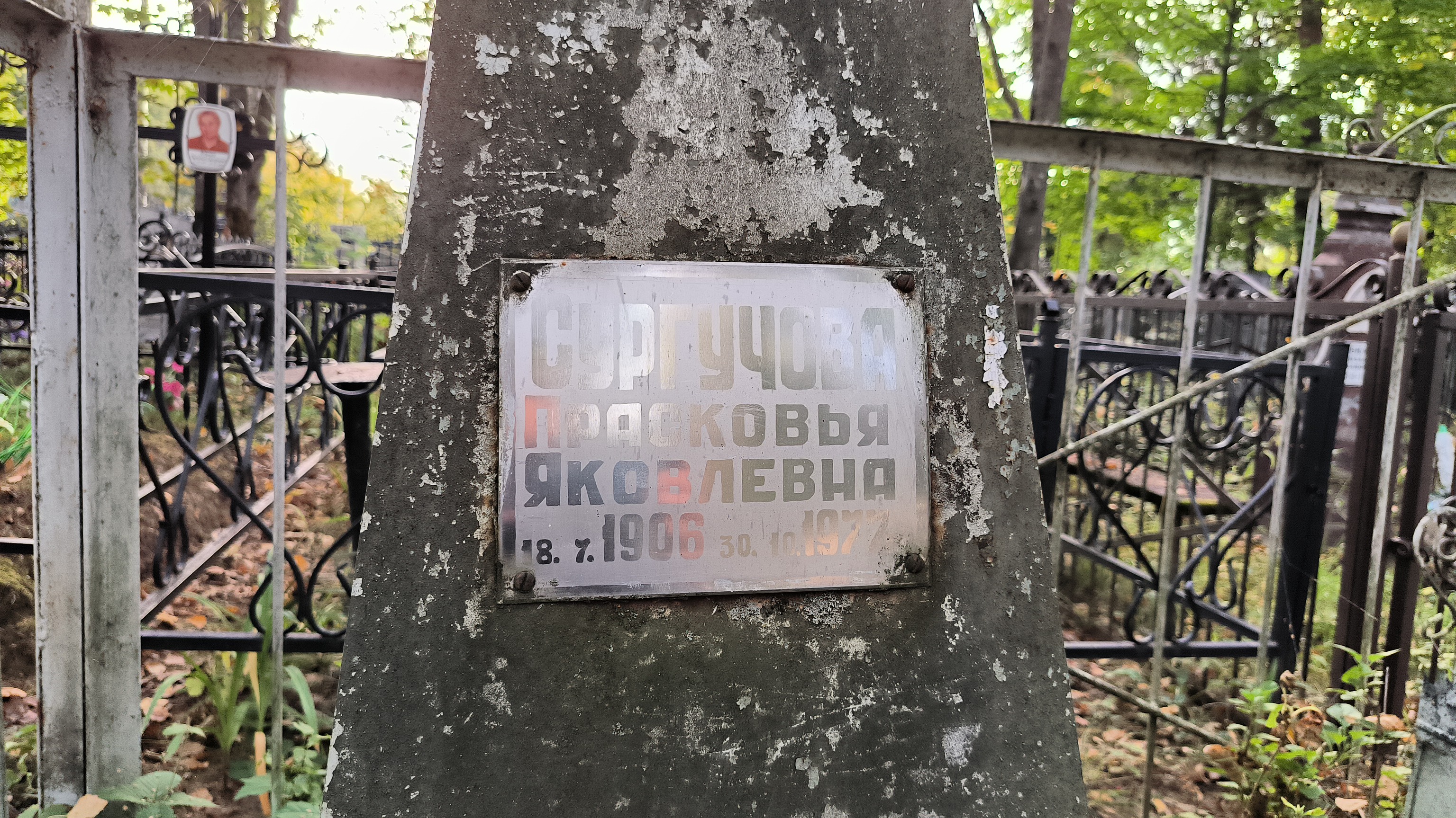 Сургучова Прасковья Яковлевна