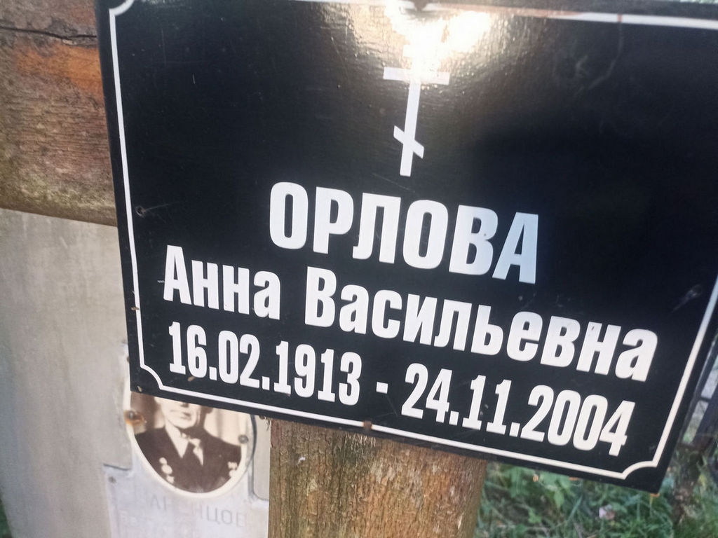 Орлова Анна Васильевна