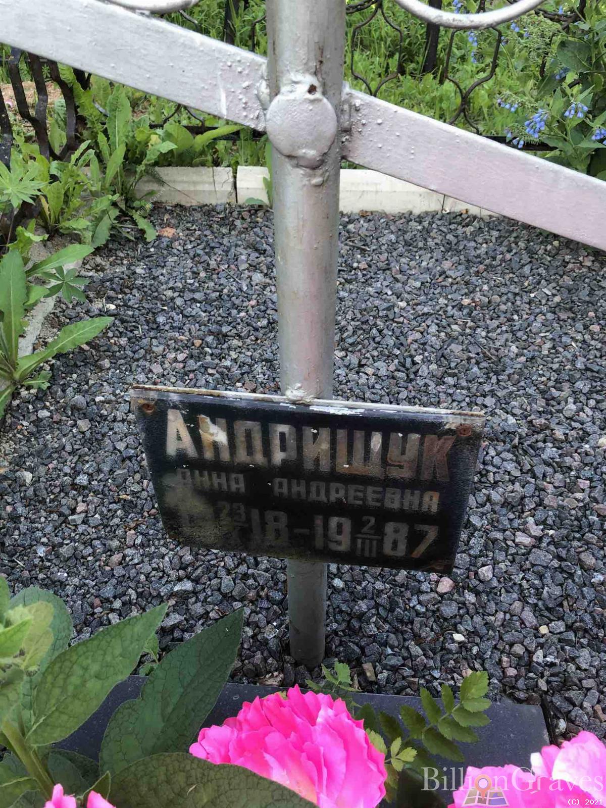 Андрищук Анна Андреевна