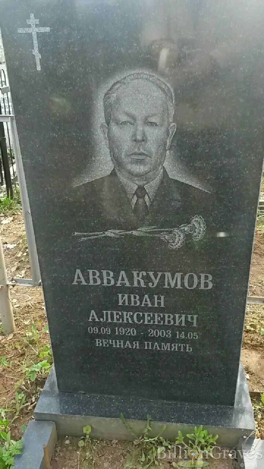 аввакумов Иван алексеевич