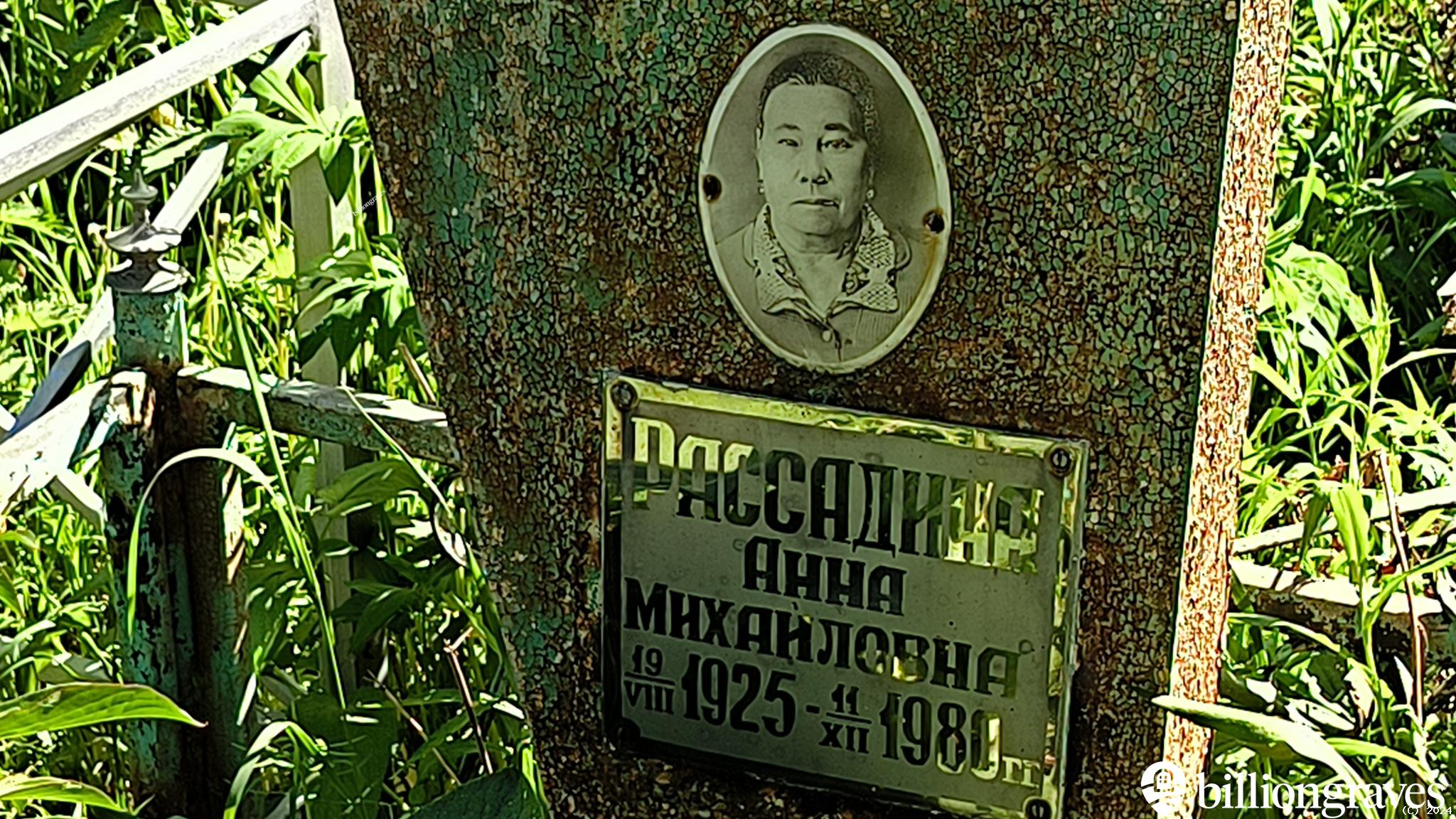 Рассадина Анна Михайловна