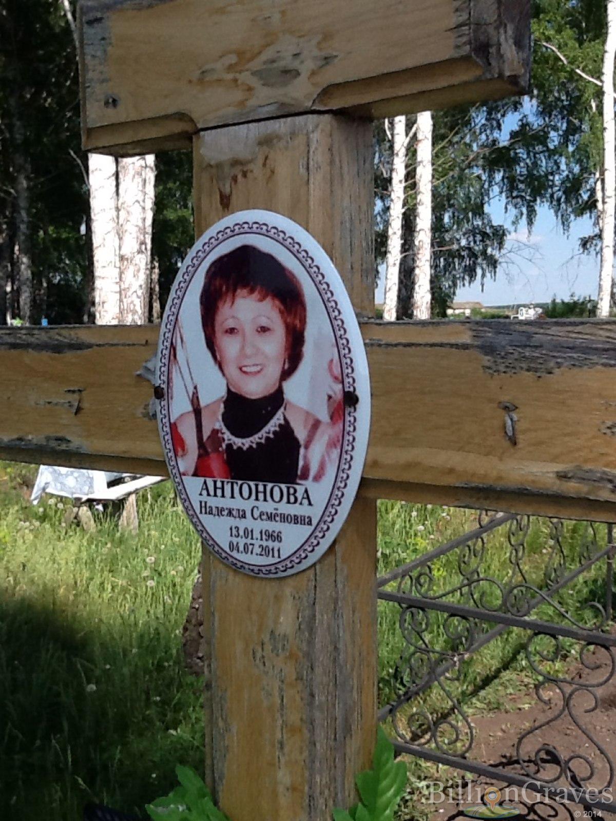 Антонова Надежда Семёновна