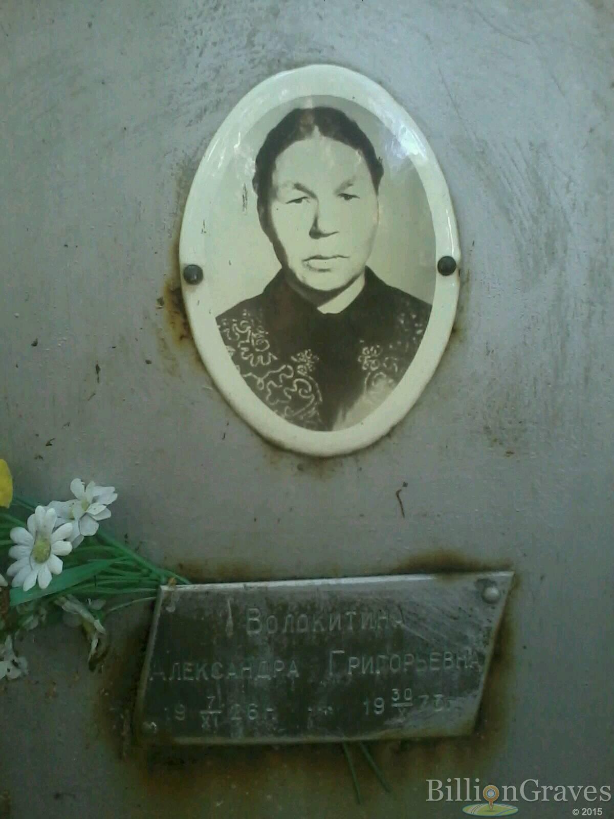 волокитина александра григорьевна