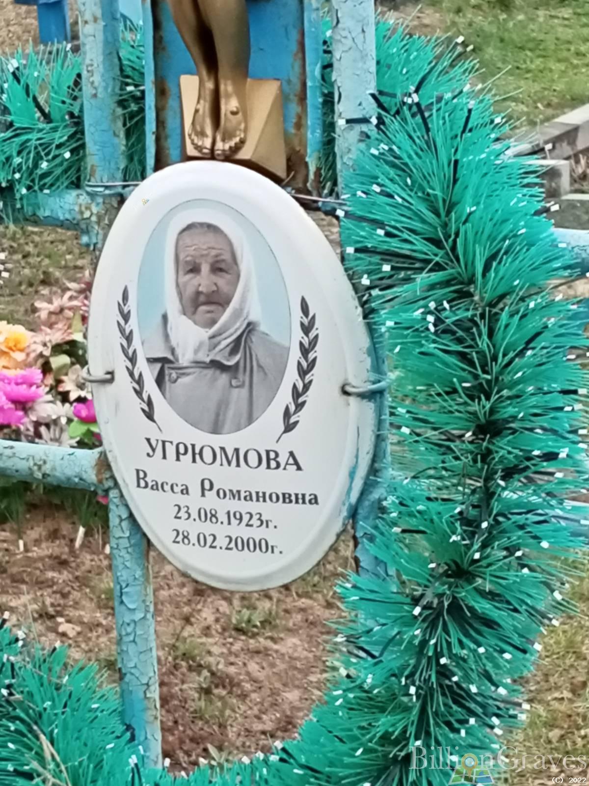 Угрюмова Васса Романовна
