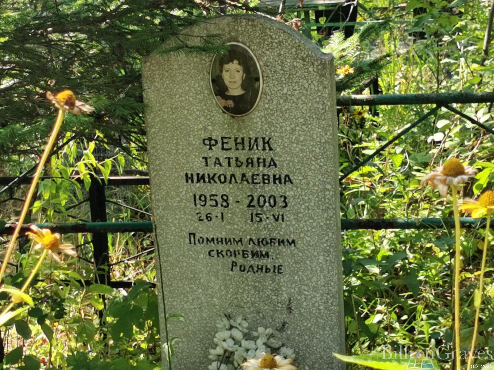 Феник Татьяна Николаевна