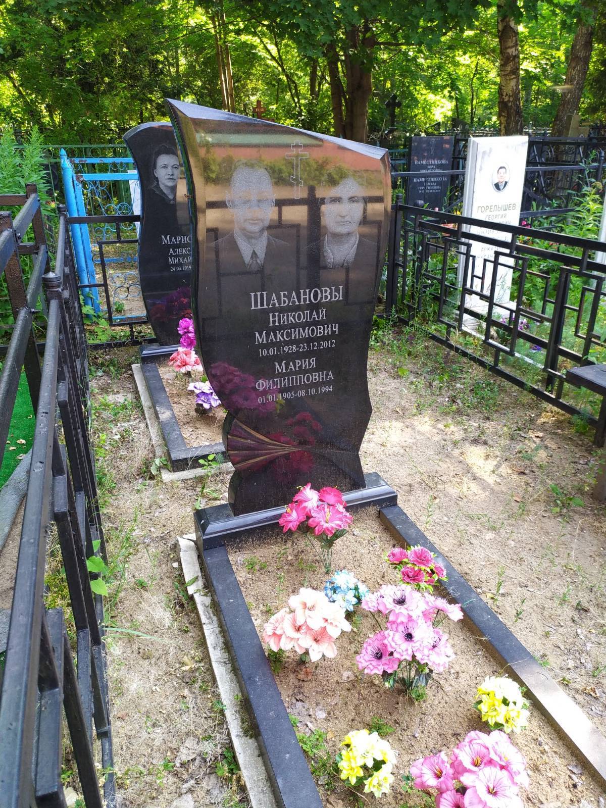 Шабанова Мария Филипповна