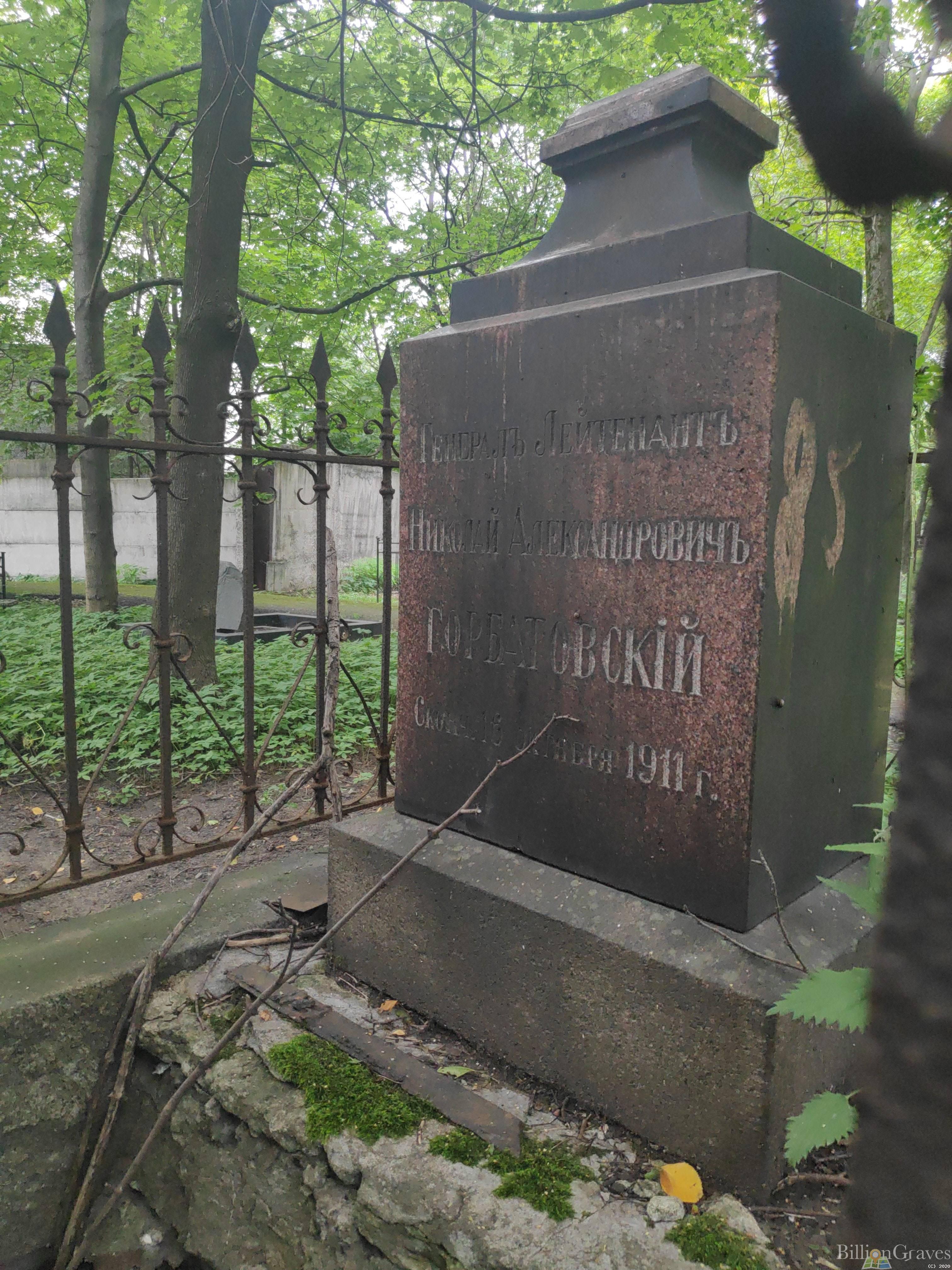 Горбатовский Николай Александрович