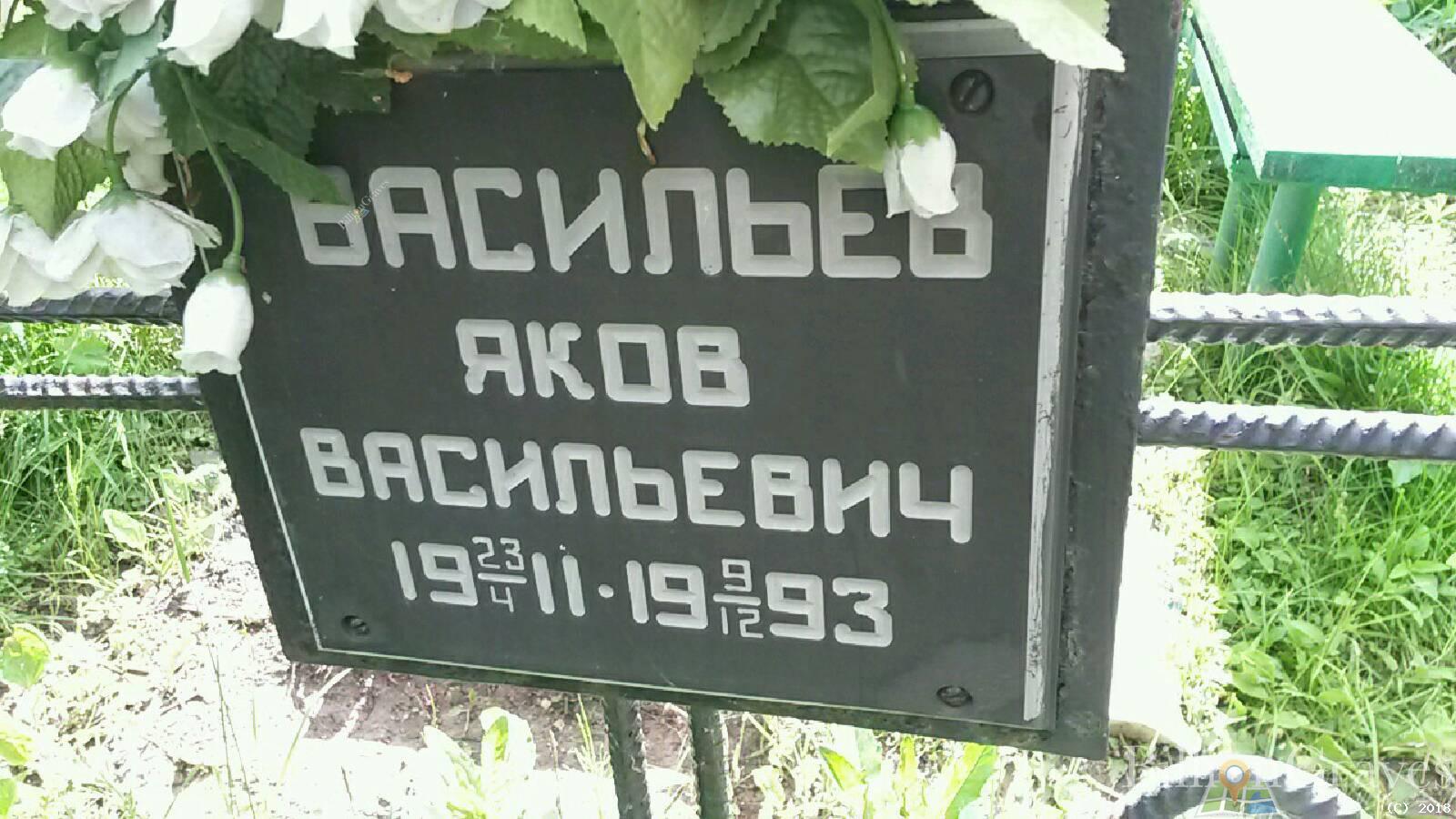 Васильев Яков Васильевич