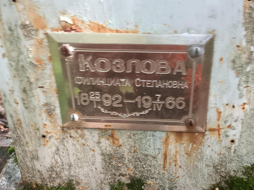 Козлова Филинциата Степановна
