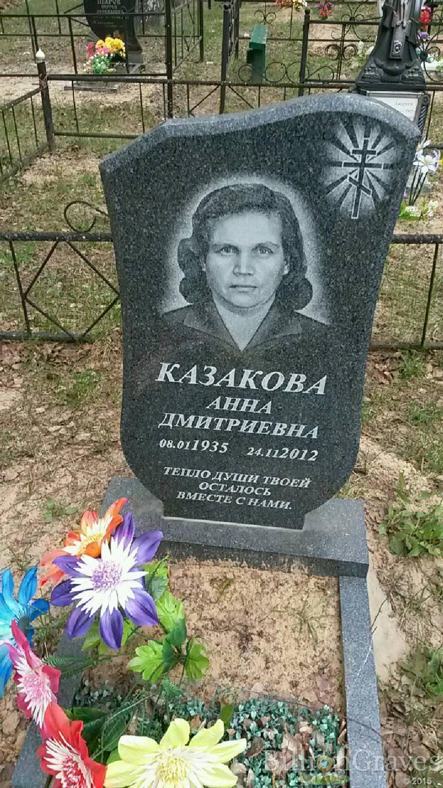 казакова анна дмитриевна