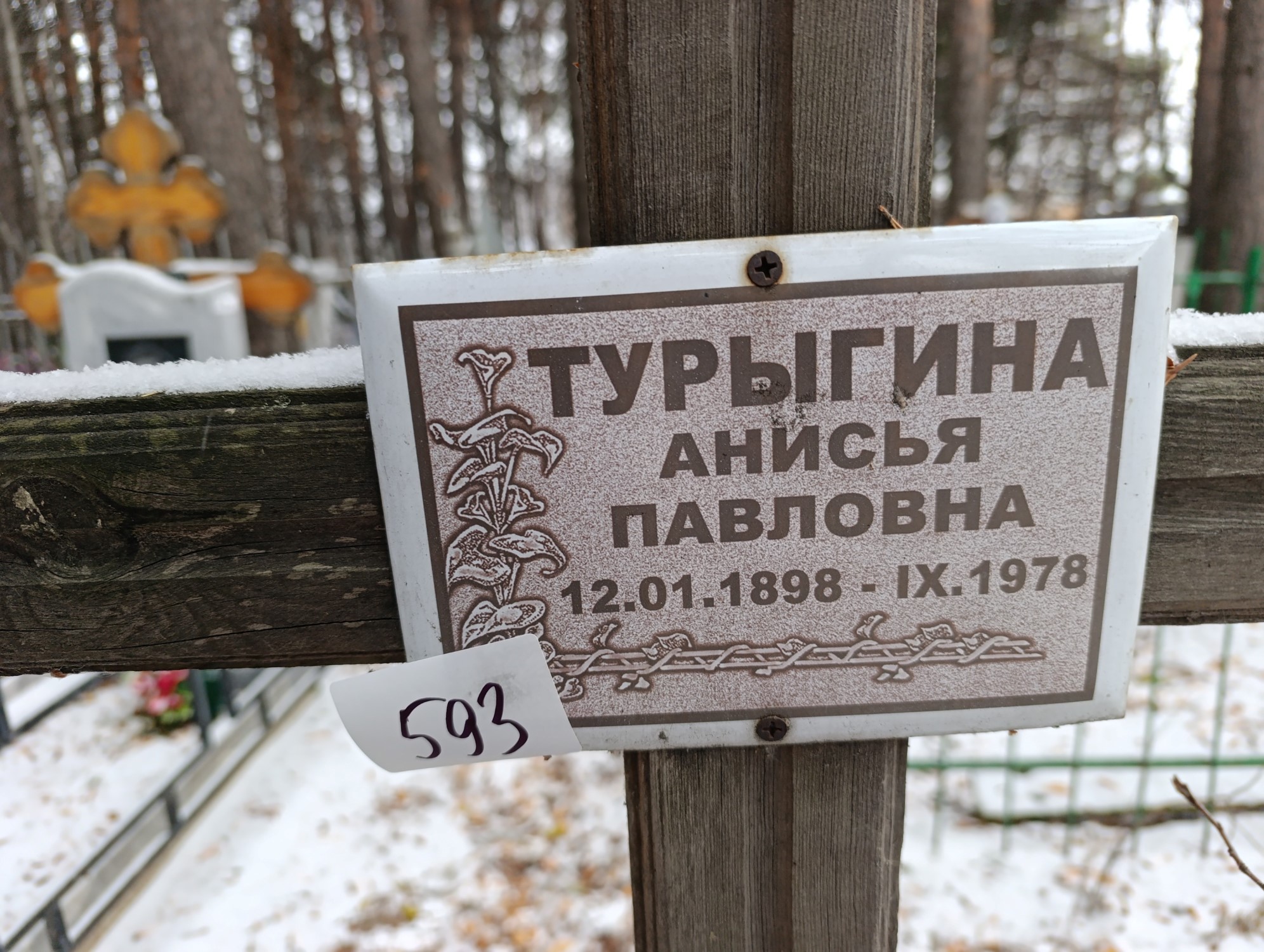 Турыгина Анисья Павловна