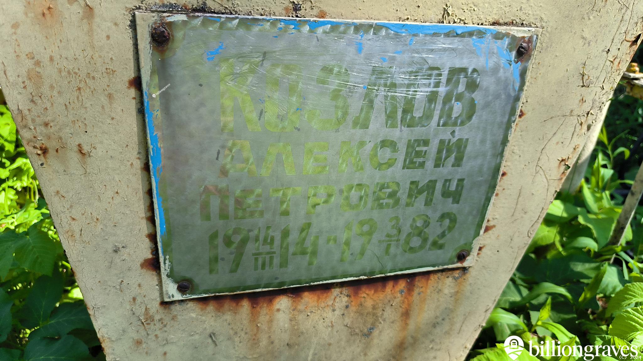 Козлов Алексей Петрович