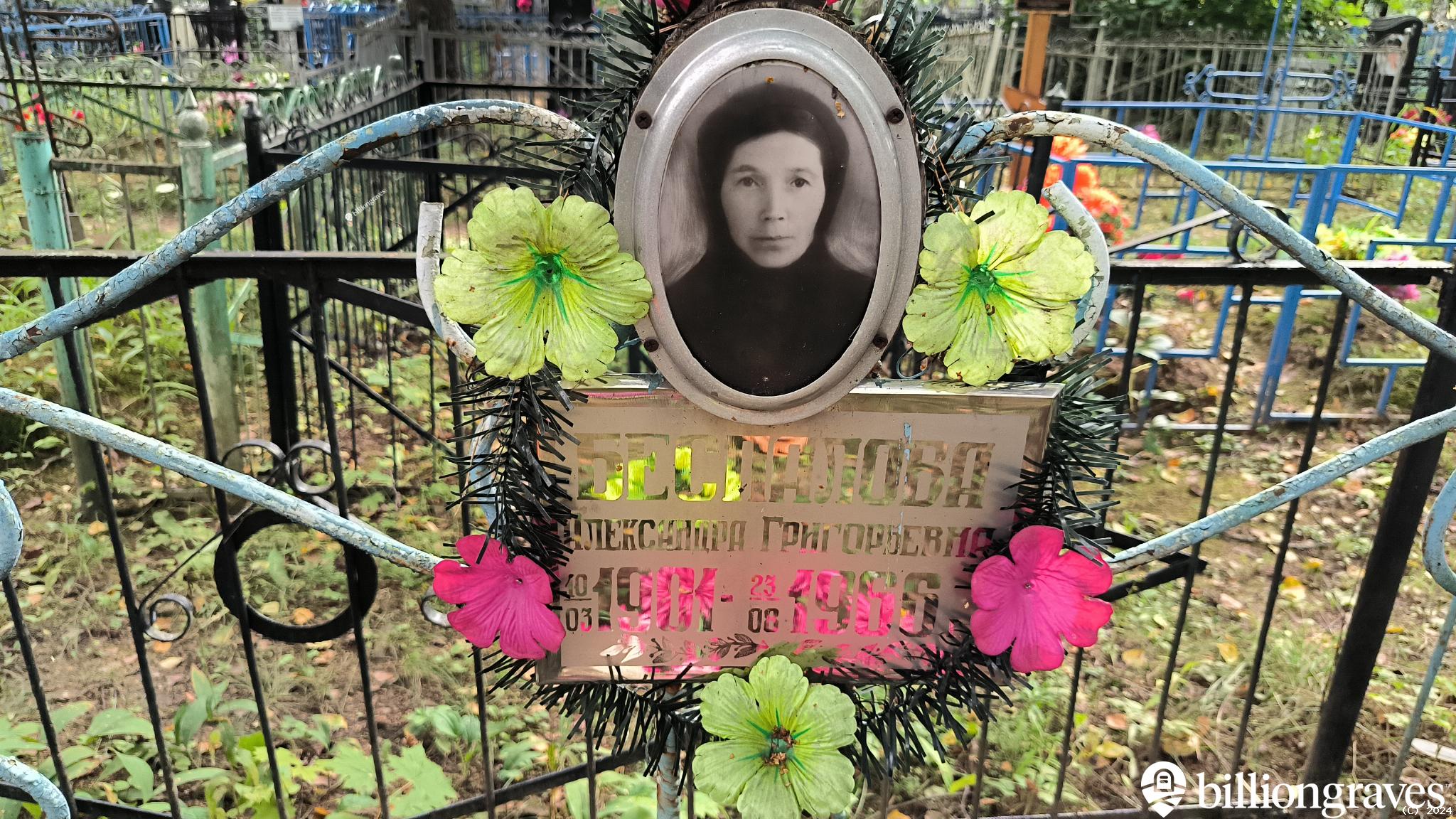 Беспалова Александра Григорьевна