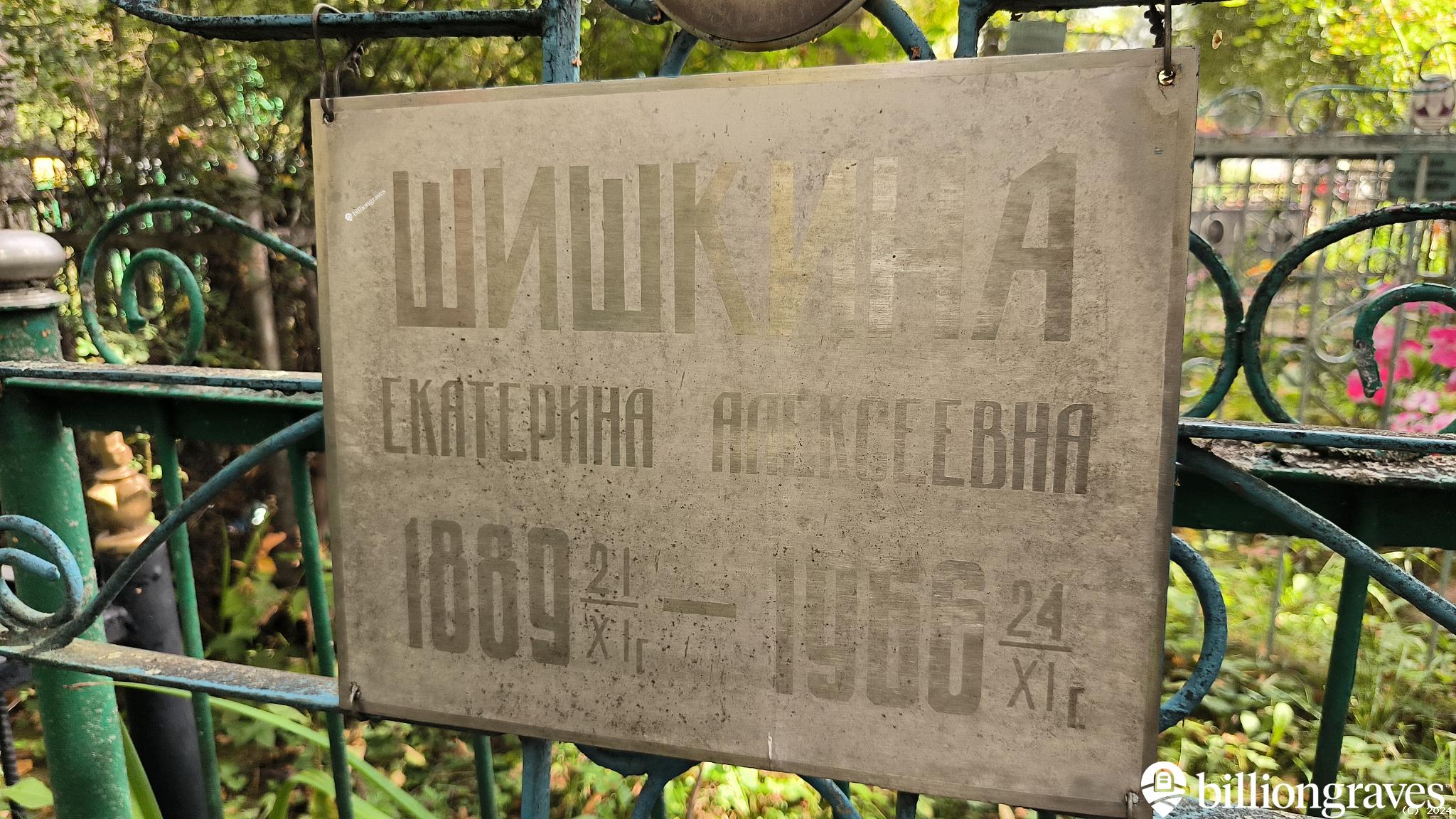 Шишкина Екатерина Алексеевна