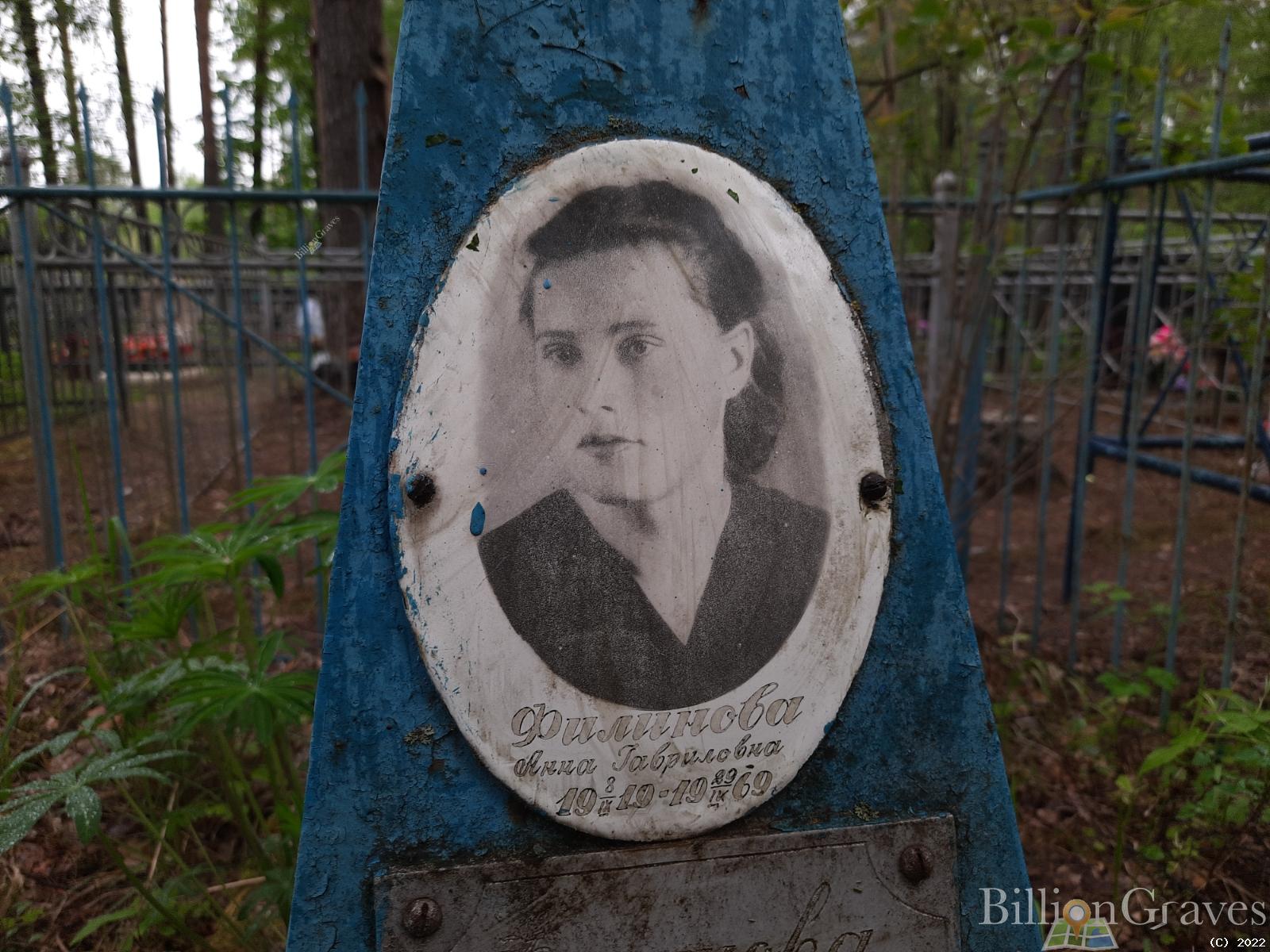 Филинова Анна Гавриловна