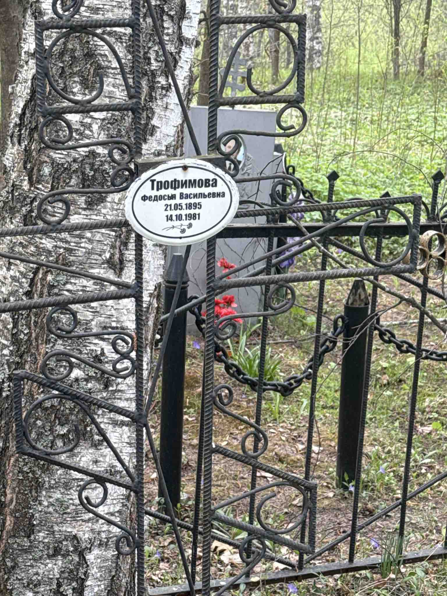 Трофимова Федосья Васильевна