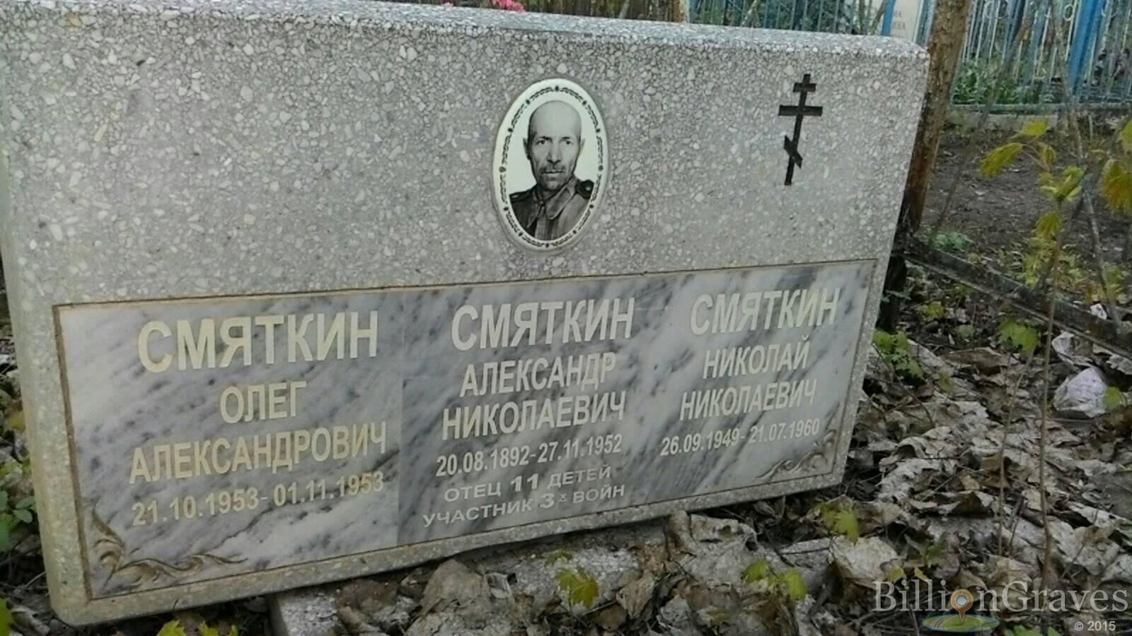 Смяткин Александр Николаевич
