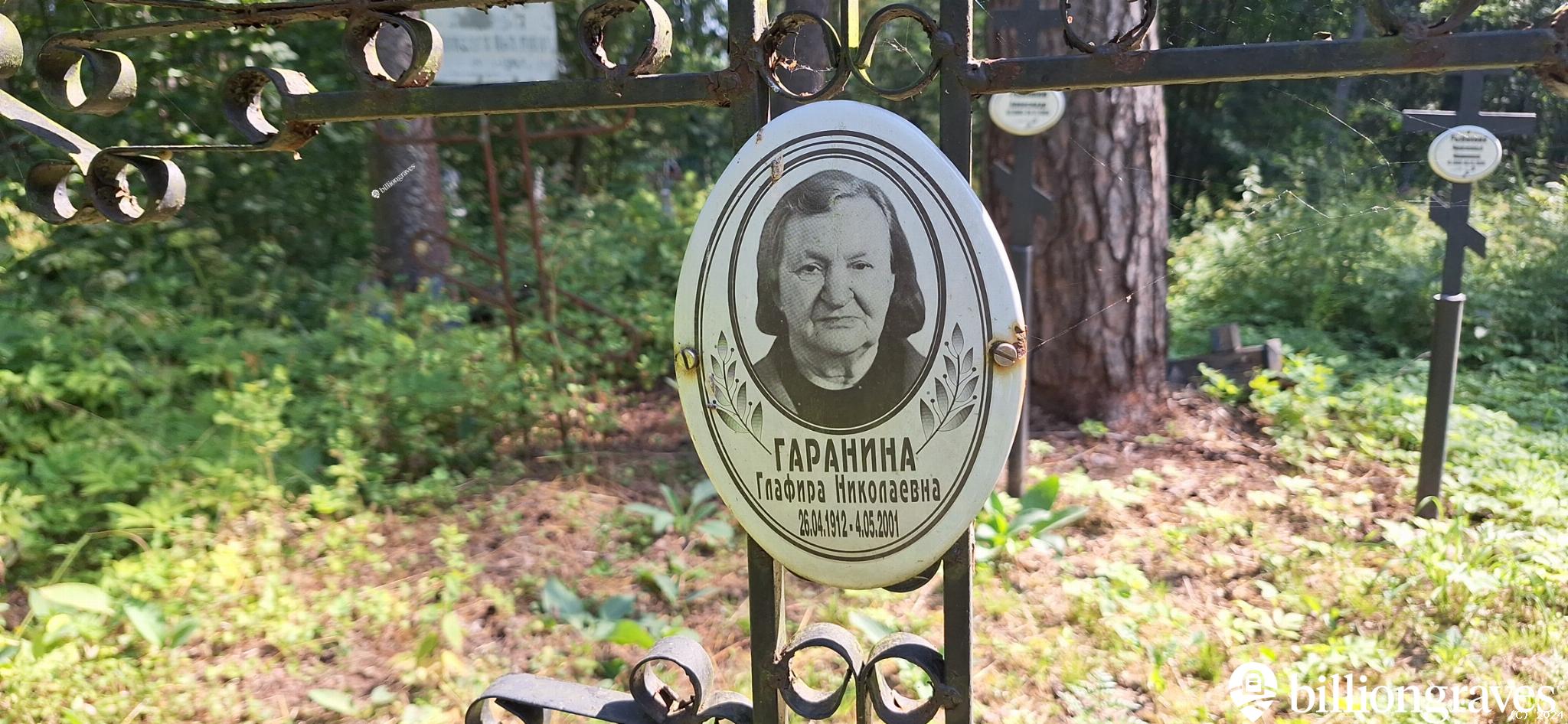 Гаранина Глафира Николаевна