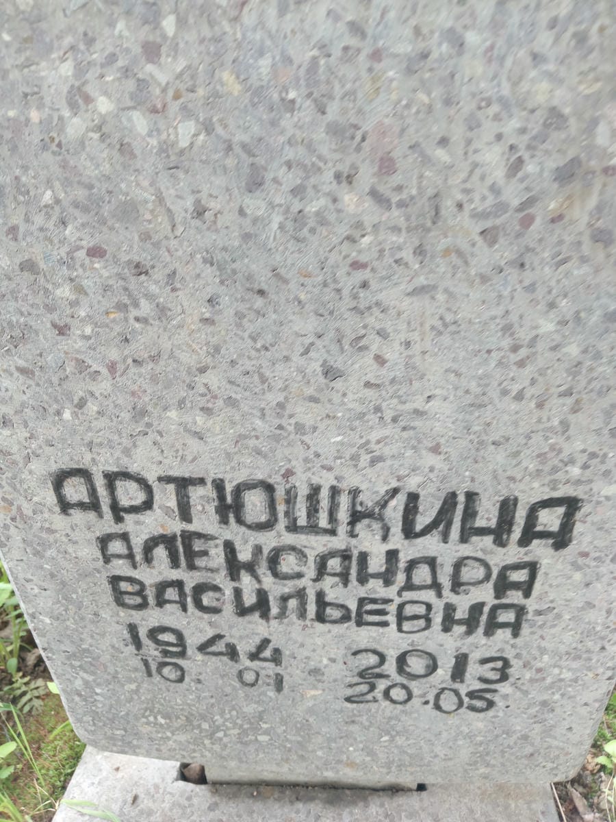 Артюшкина Александра Васильевна