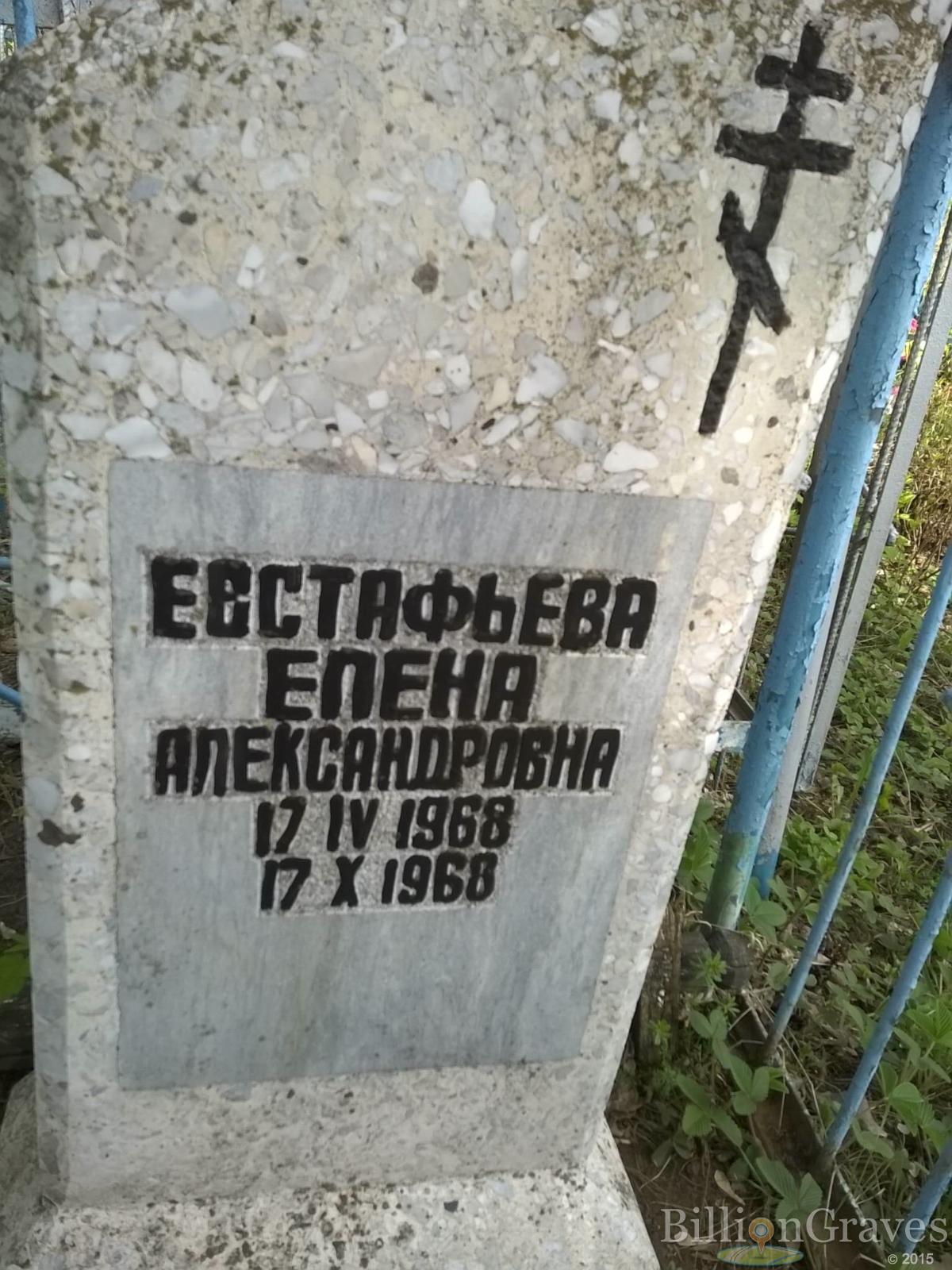 Евстафьева Елена Александровна